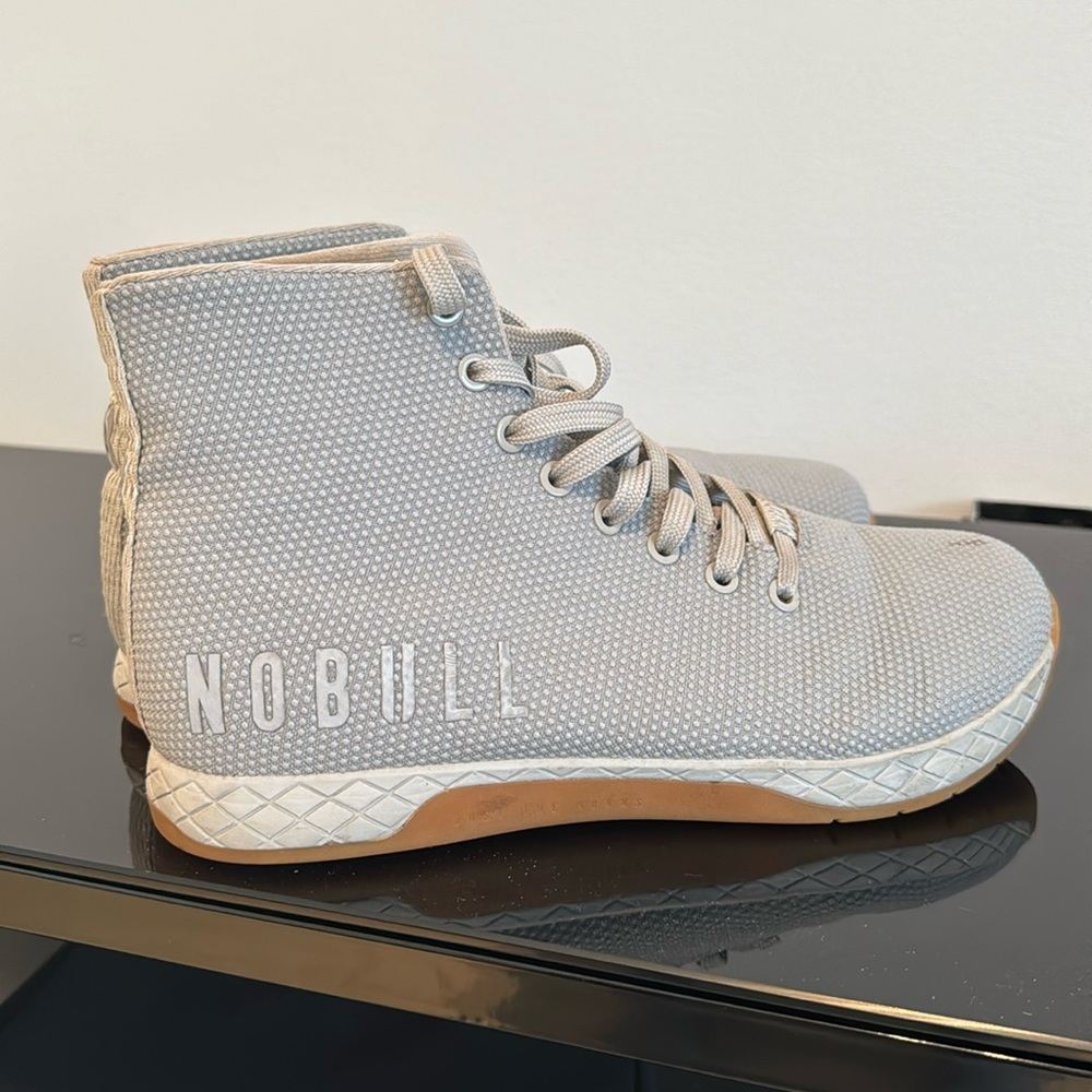 No Bull Shoes| High Top Sneakers | Arctic Gray and Silver